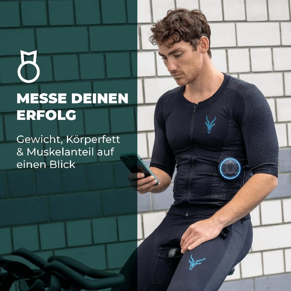 Antelope Evolution EMS Anzug m. Shorts (Männer) incl. Booster + App bei CardioZone günstig online kaufen