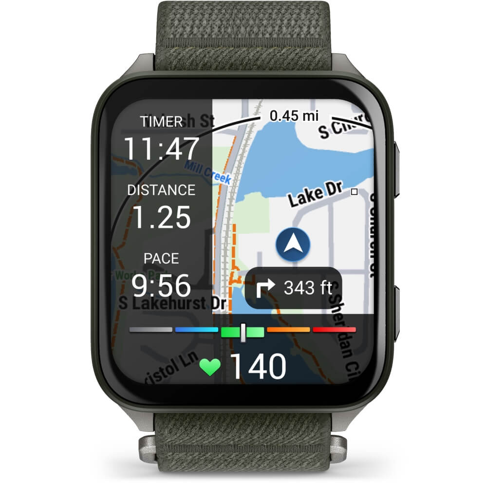 Garmin Venu X1 Moosgrün Premium Smartwatch mit 2-Zoll AMOLED und Maps bei CardioZone günstig online kaufen