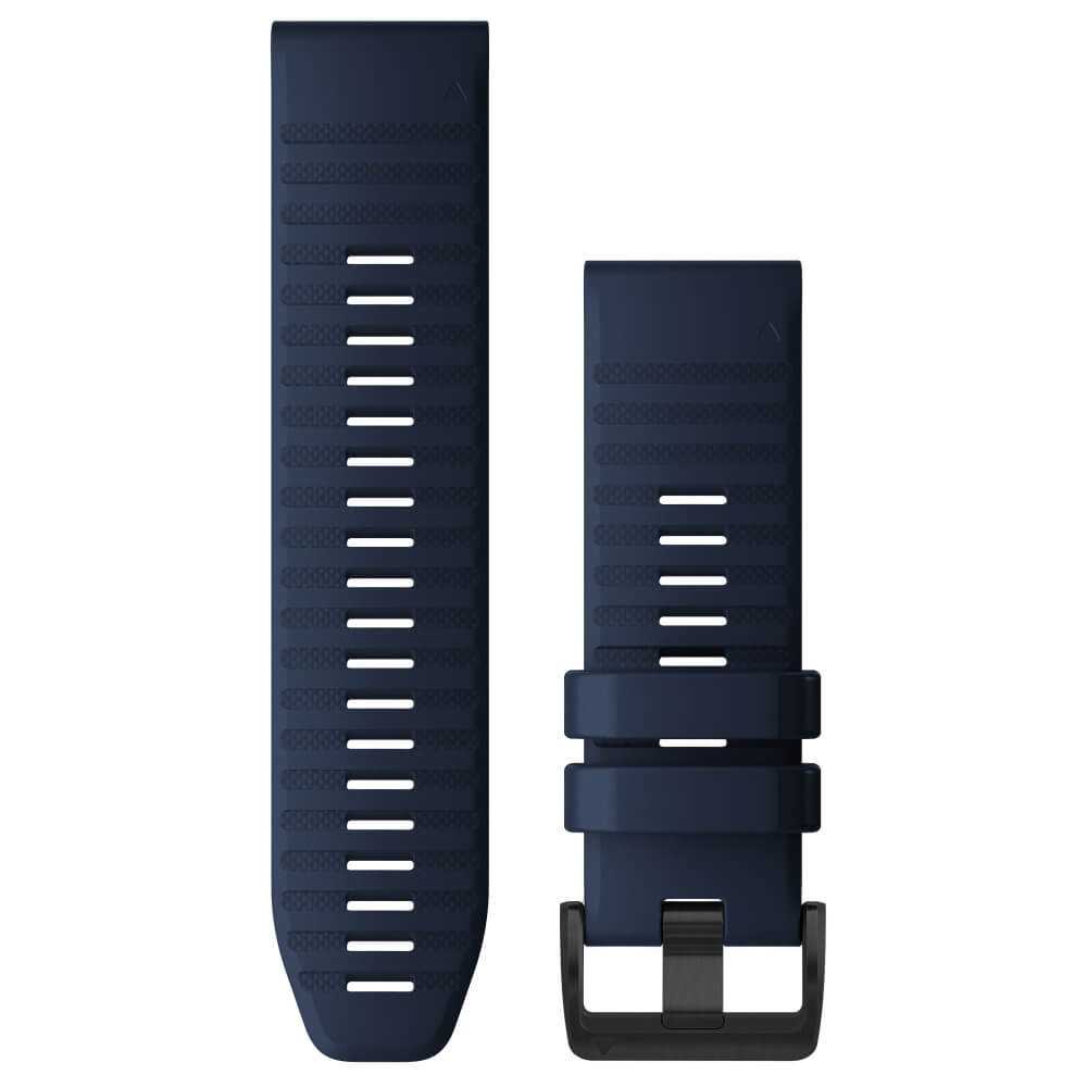 Garmin Quickfit Silikon Armband 26mm Königsblau / Schwarz bei CardioZone onlline kaufen