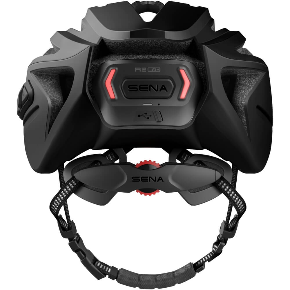 Sena R2 EVO Smart Cycling Fahrradhelm in Matt Schwarz mit Mesh Interkom bei CardioZone günstig online kaufen