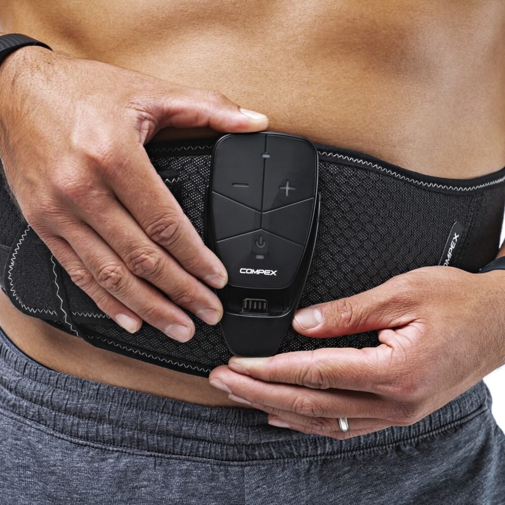 Compex Corebelt 3.0 Bauch und Rückentrainer Set bei CardioZone online kaufen