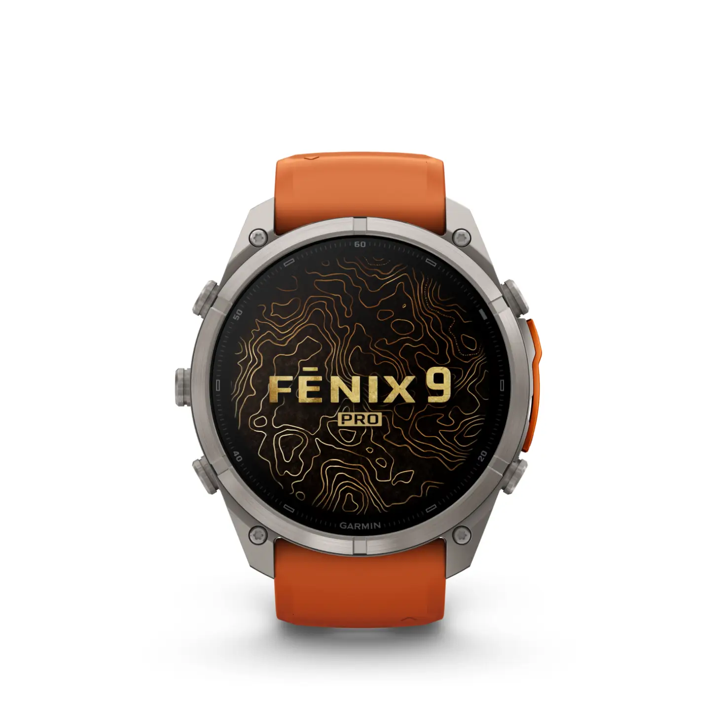 Garmin fenix 9 Pro inReach 51 mm Titan Autumn Orange/Spark Orange