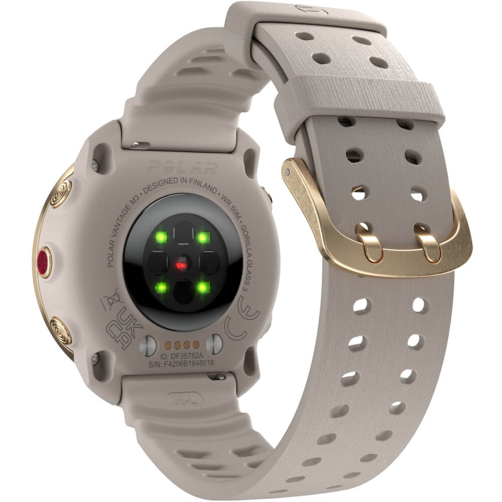 POLAR Vantage M3 Greige Gold Multisport Uhr Gr. S-L bei CardioZone günstig online kaufen
