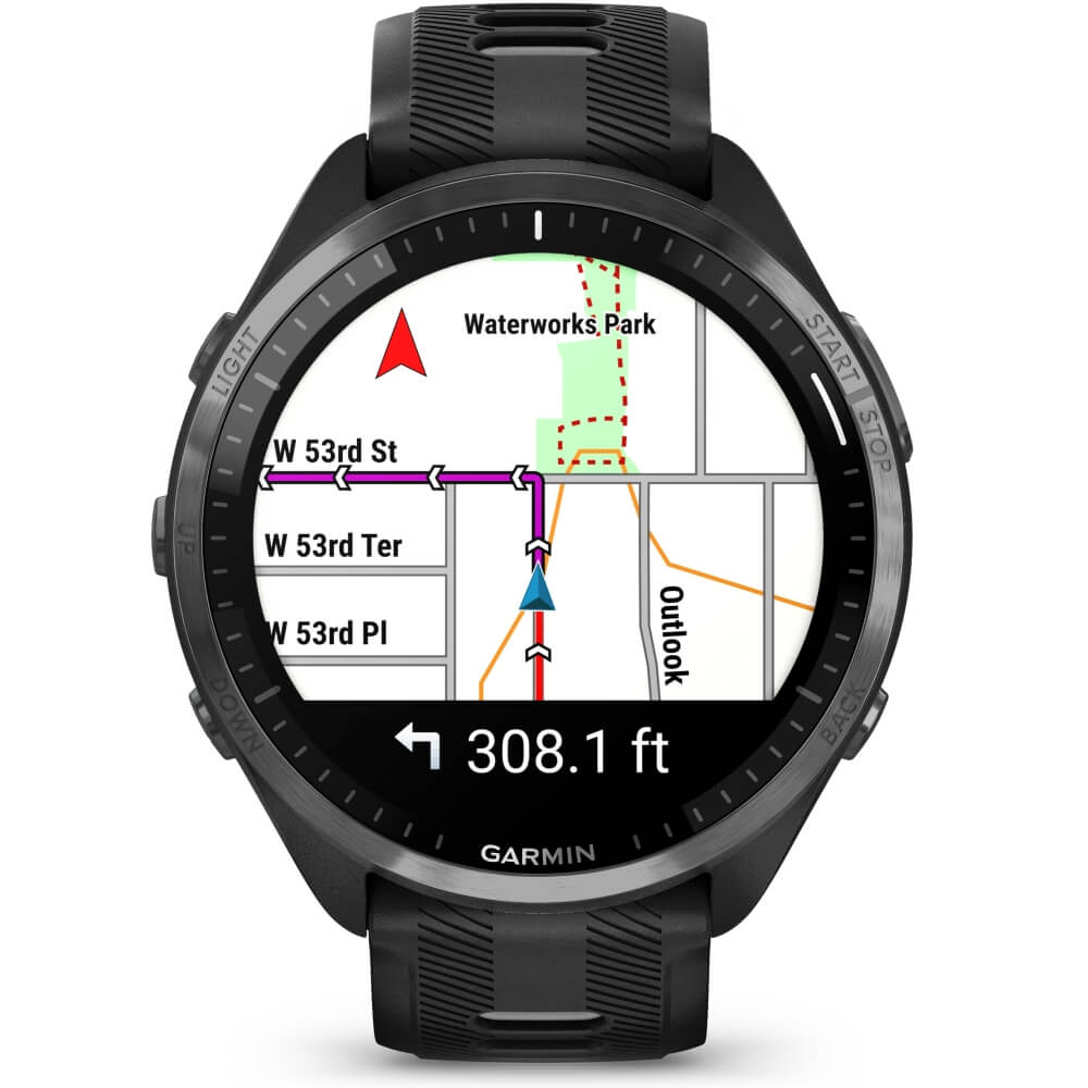 Garmin Forerunner 965 Schwarz/Carbongrau DLC Titan - Schwarz bei CardioZone günstig online kaufen
