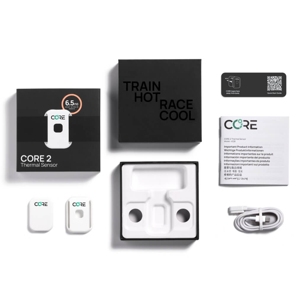 CORE 2 Thermal Sensor - Wärmesensor - präzise Kerntemperaturmessung bei CardioZone günstig online kaufen