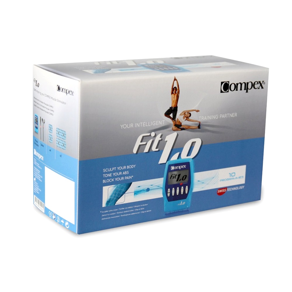 Compex FIT 1.0 EMS Muskelstimulator - inkl. gratis Transportkoffer jetzt bei CardioZone guenstig online bestellen