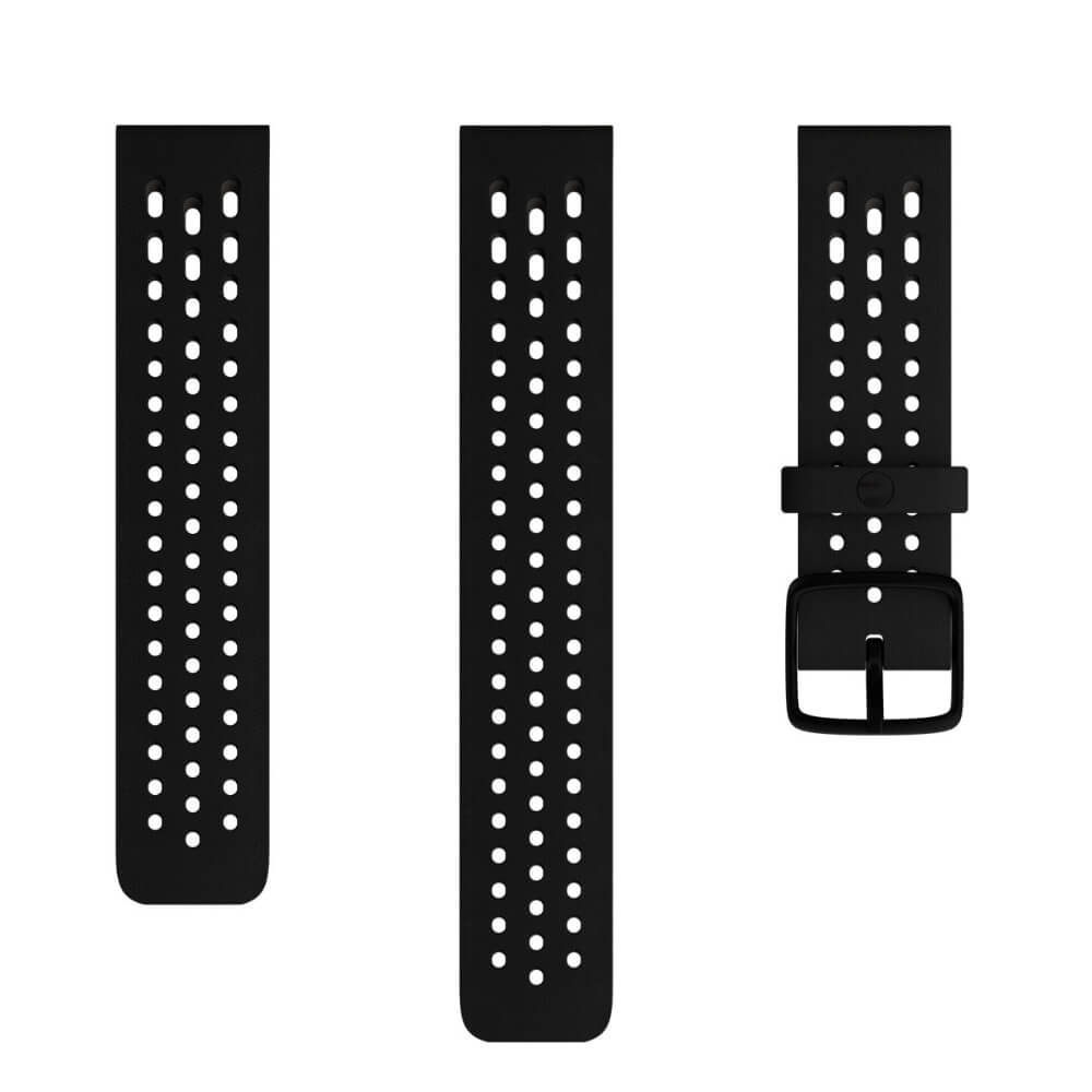 POLAR Vantage M2 Silikon Wechselarmband Schwarz-Grau Gr. S/L bei CardioZone günstig online kaufen