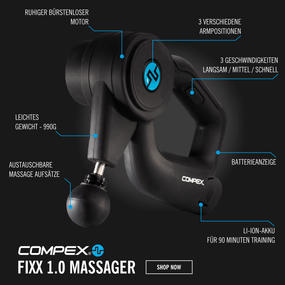 Compex FIXX 1.0 Vibrations Massagegerät bei CardioZone günstig online kaufen