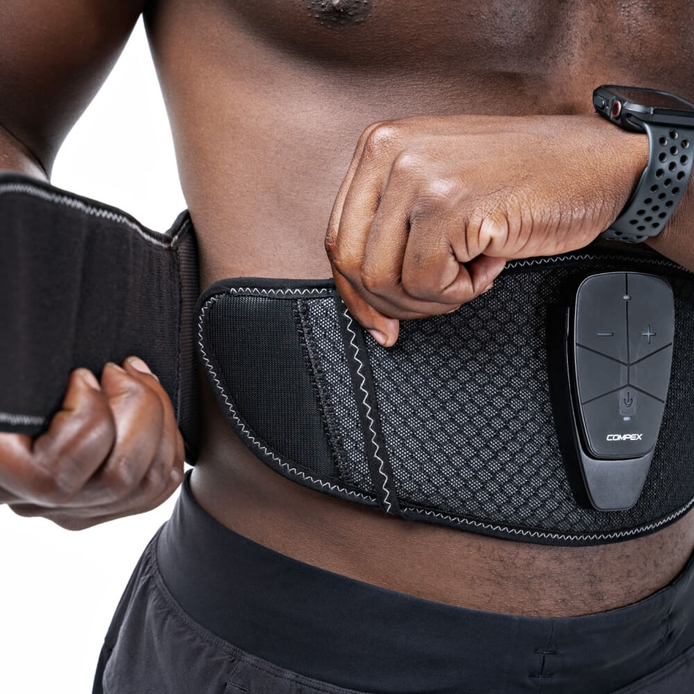 Compex Corebelt 3.0 Bauch und Rückentrainer Set bei CardioZone online kaufen
