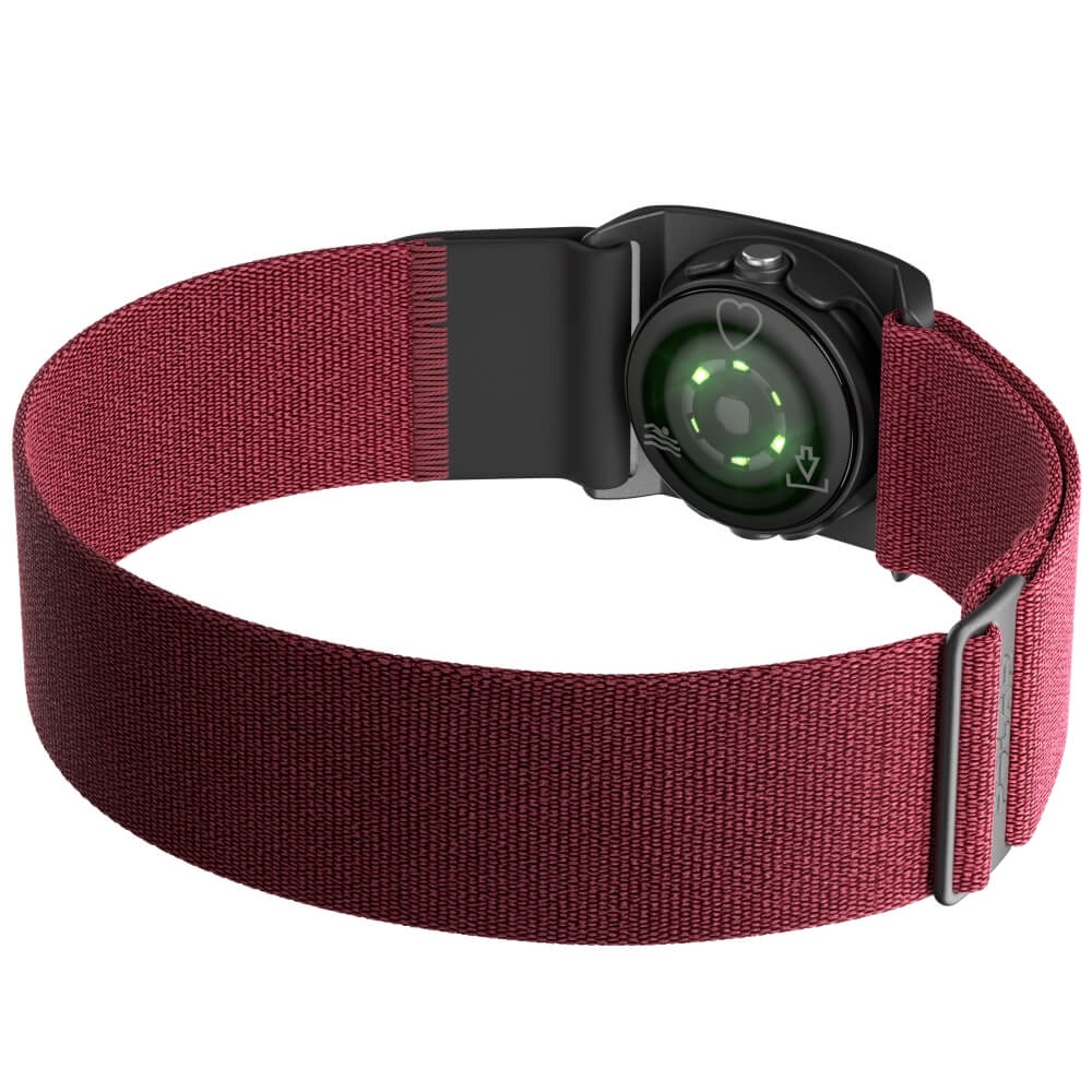 POLAR Verity Sense Dunkelrot optischer Puls-Sensor für jeden Sport bei CardioZone günstig online kaufen