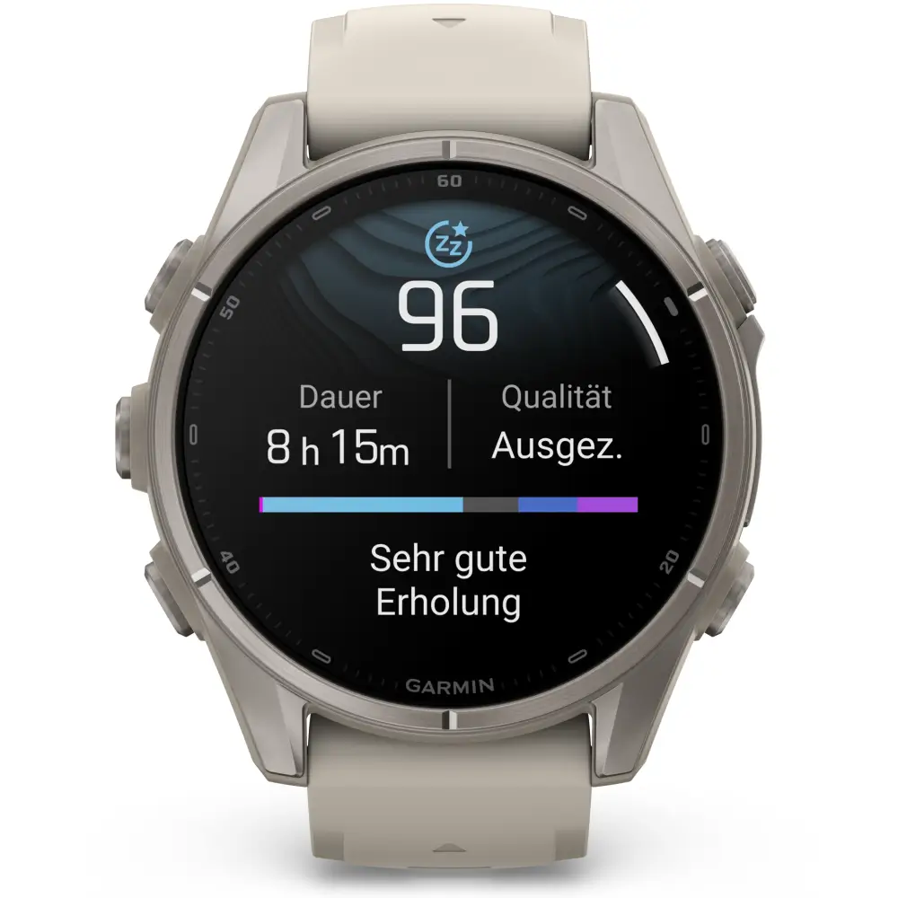 Garmin fenix 9 43mm Nebelgrau/Titan