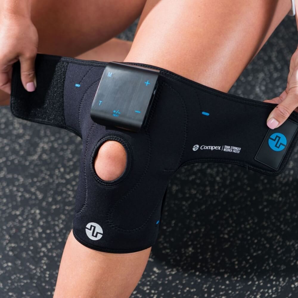 Compex TENS/Wärme EMS Kniebandage bei CardioZone entdecken und günstig online kaufen