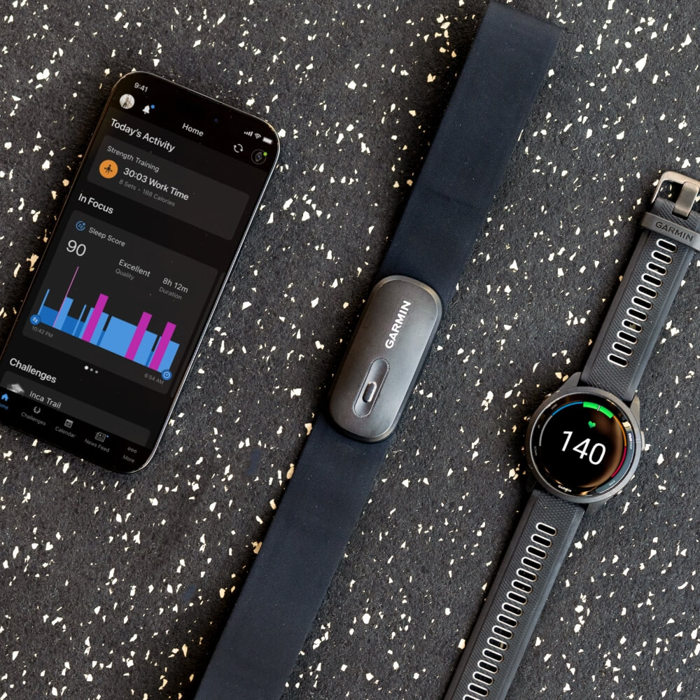 Garmin HRM 200 smarter Textil Herzfrequenz Sender mit ANT+ und Bluetooth bei CardioZone günstig online kaufen
