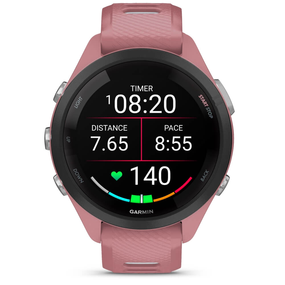 Garmin Forerunner 265S Altrosa/Schwarz - Altrosa/Steinweiss bei CardioZone günstig online kaufen