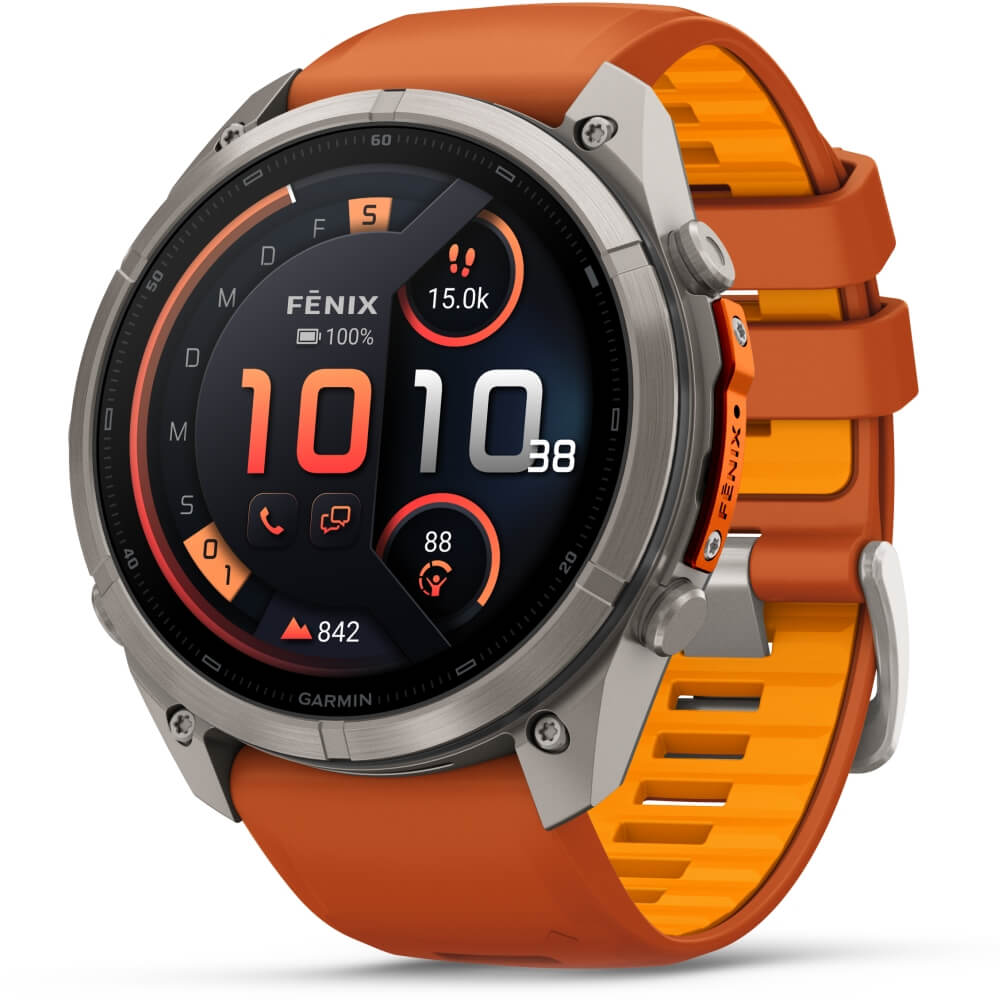 Garmin fenix 9 Pro inReach 51 mm Titan Autumn Orange/Spark Orange