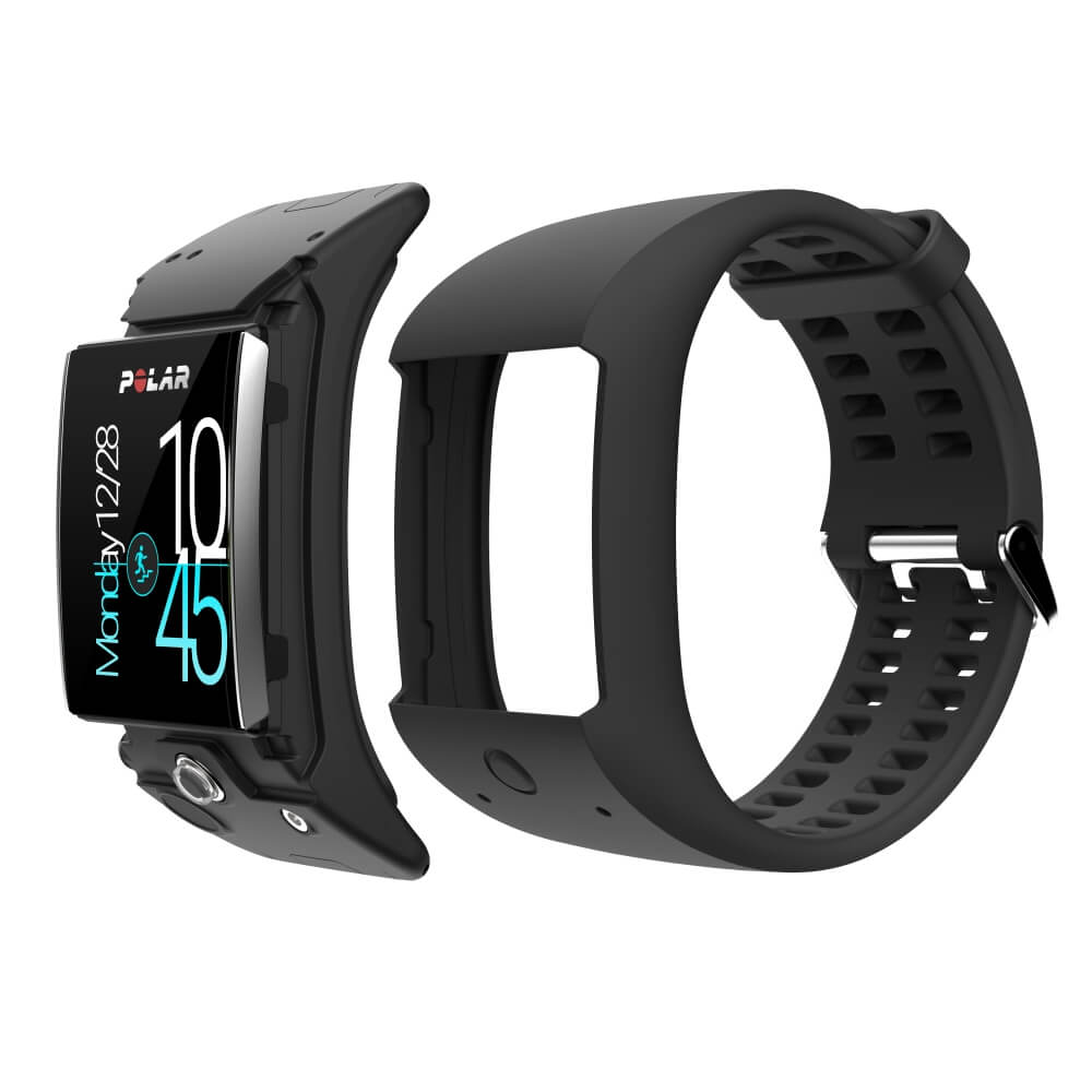 POLAR M600 Wechsel Armband in Schwarz in unserem Online Shop günstig online kaufen