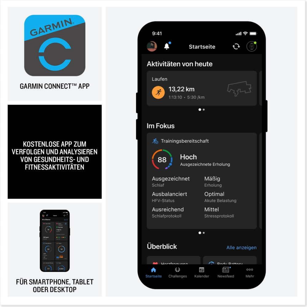 Garmin Venu X1 Moosgrün Premium Smartwatch mit 2-Zoll AMOLED und Maps bei CardioZone günstig online kaufen