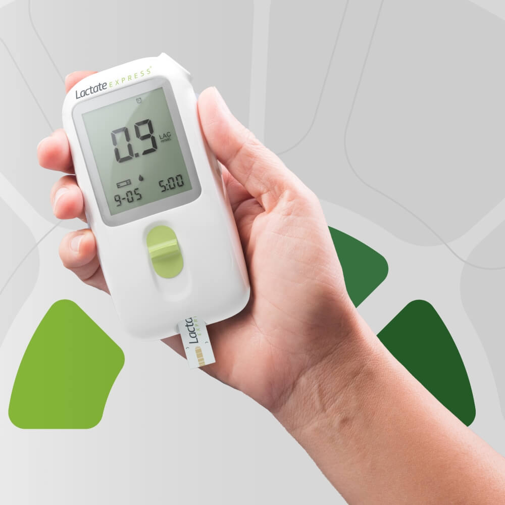 Lactate Express Laktat Messgerät jetzt bei CardioZone mieten