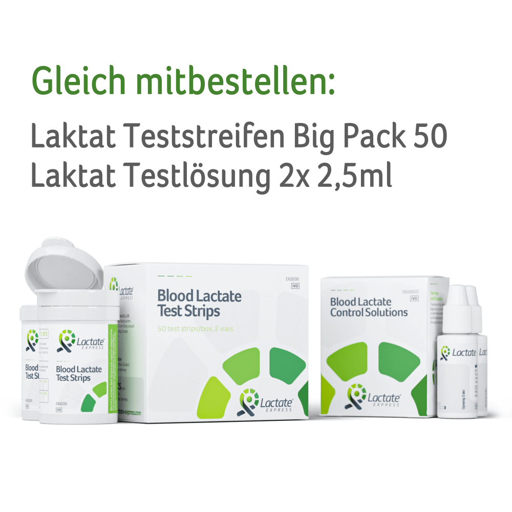 Lactate Express Laktat Testlösung 2x 2,5ml LOW + HIGH bei CardioZone günstig online kaufen