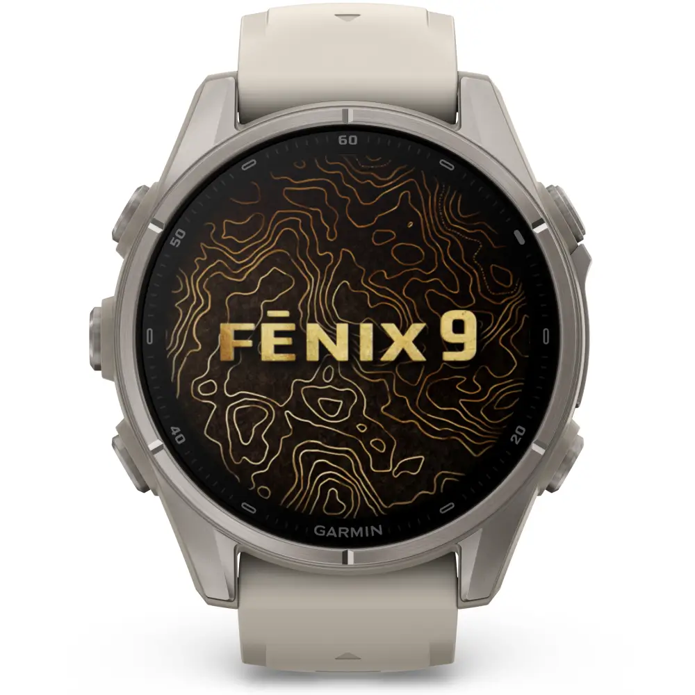 Garmin fenix 9 43mm Nebelgrau/Titan