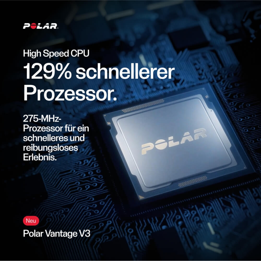 POLAR Vantage V3 Black Bundle Hook&Loop Nylon Klettarmband Orange bei CardioZone günstig online kaufen