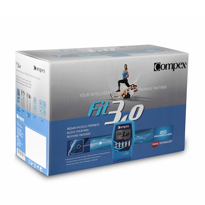 Compex FIT 3.0 Muskelstimulator - inkl. gratis Transportkoffer bei CardioZone guenstig online kaufen