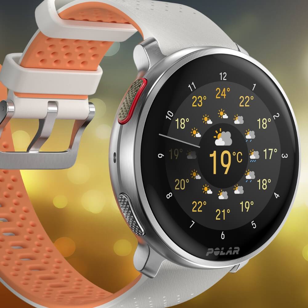 POLAR Vantage V3 Sunrise Apricot Premium Multisport Uhr Gr. S-L bei CardioZone günstig online kaufen
