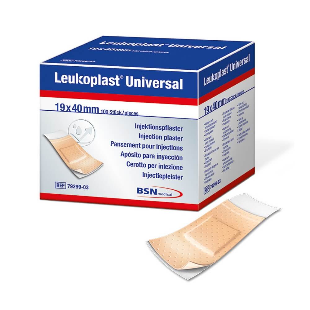 Leukoplast soft 4x1,9 cm Injektionspflaster - 100 St.