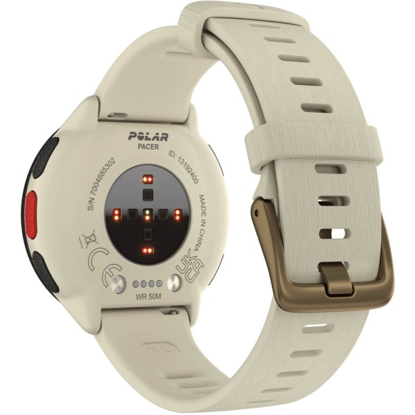 POLAR Pacer Weiss - Cloud White GPS-Laufuhr Gr. S/L bei CardioZone entdecken und günstig online kaufen