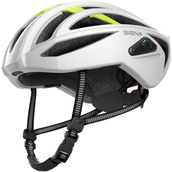 Sena R2 Smart Cycling Fahrradhelm in Matt Weiss mit Bluetooth Interkom bei CardioZone günstig online kaufen