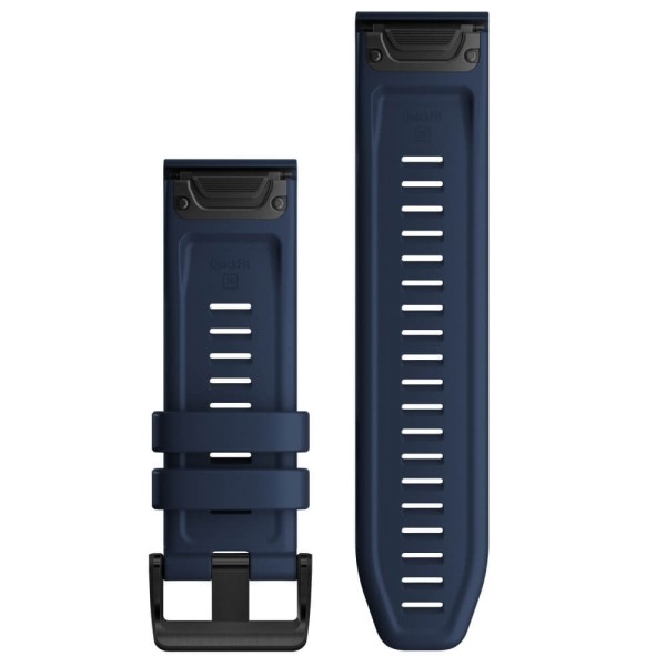 Garmin Quickfit Silikon Armband 26mm Königsblau / Schwarz bei CardioZone onlline kaufen