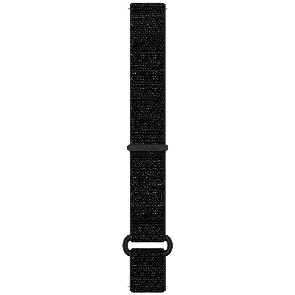 POLAR Nylon Armband Klettverschluss 20mm Schwarz online kaufen | CardioZone  Sportgeräte