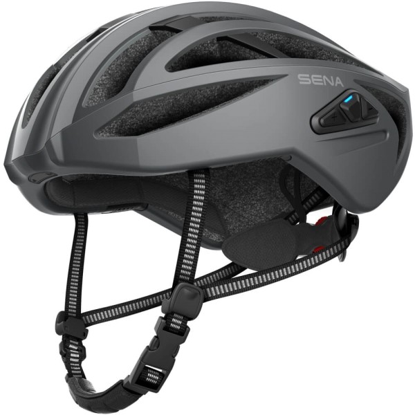 Sena R2 Smart Cycling Fahrradhelm in Matt Grau mit Bluetooth Interkom bei CardioZone günstig online kaufen