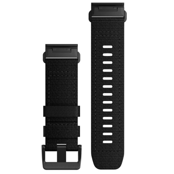 Garmin Quickfit Nylon Armband 26mm Schwarz extrem robust für tactix Delta bei CardioZone online kaufen