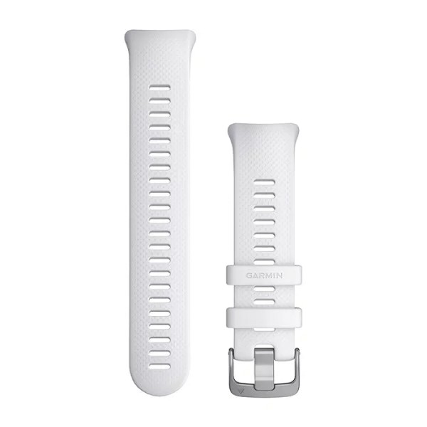 Garmin Schnell-Wechsel Silikon Armband 20mm Weiss für Garmin Swim 2 Schwimmuhr bei CardioZone günstig zu kaufen